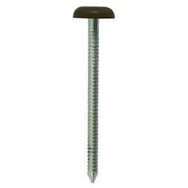 TIMCO PN50BR Polymer Headed Nail 50mm - Mahogany (Box of 100)