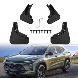 Mud Flaps Kit Compatible with Chevy Trax 2025 2024 Accessories Mud Splash Guard Mud Flap Front and Rear 4pcs