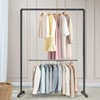STO STO 2 Pack Closet Hanging Rod, Length and Height
