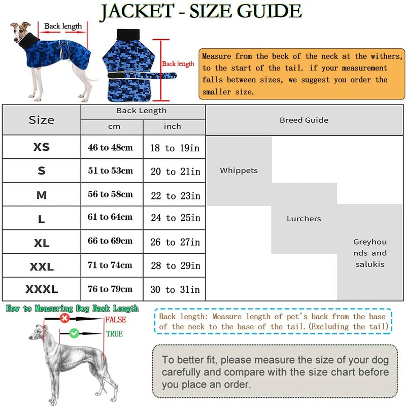 ARVOV Comfortable Greyhound, Greyhound, Greyhound, Whippet Greyhound, Winter Warm Fleece