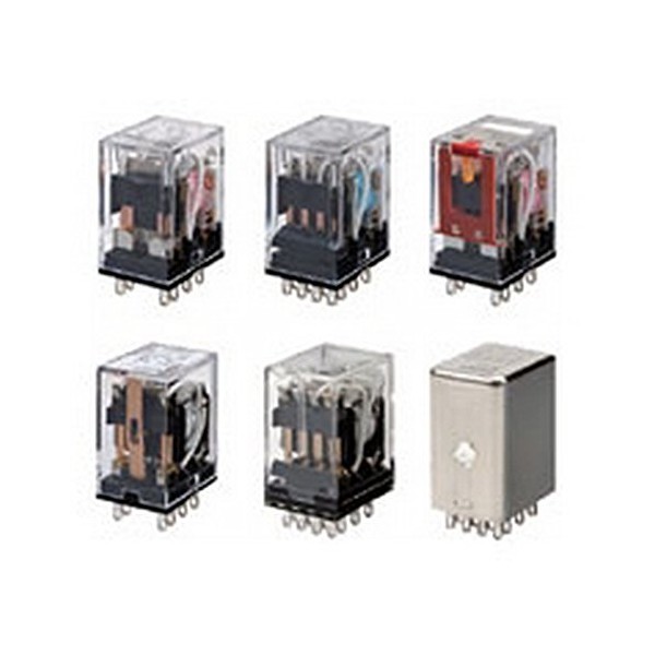 omron Mini Power Relay Coil Surge Absorption Diode Type 4 Pole Twin Contact Plug In Terminal No Indicator Light (Official Product Model Number: MY4Z-D DC100/110)
