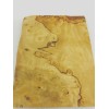 Pimento Pepperwood Burl wood veneer 3" x 5" raw with