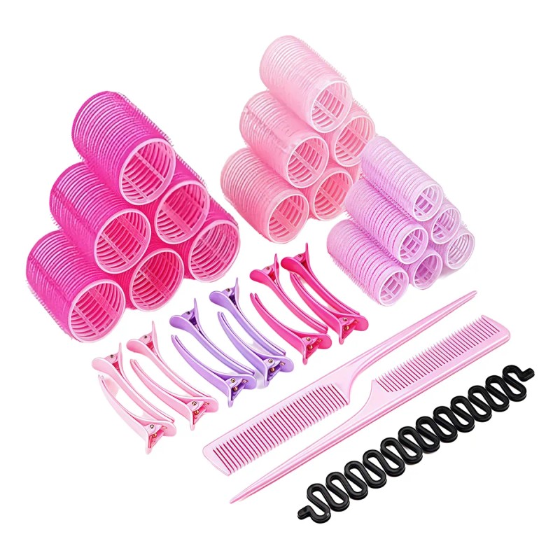 Juego De 33 Ruleros Para Cabello,moldeado Sin Dao