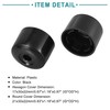 ACROPIX 17mm Hexagon 21mm Round Wheel Lock Lug Bolt Nut