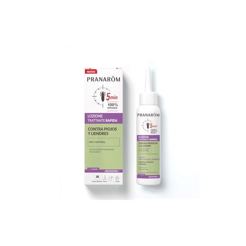 PRANAROM, Aromapar Lotion for Lice and Nits Works in 5