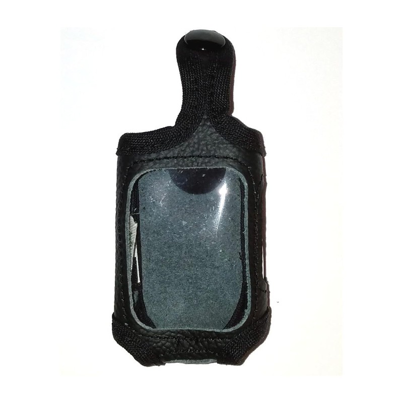 Alarm-Mate Black Leather Cover for Compustar 2WSSR-T11 and 2WT11R-SS Remote