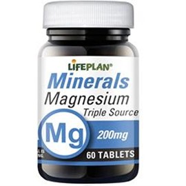 Lifeplan Triple Source Magnesium 200mg 60 Tablets