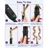 Rotating Curling Iron - Auto Rotating Curling Iron for Effortless