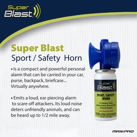 Super Blast 1.4oz Marine and Sports Air Horn