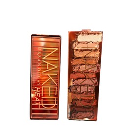 Urban Decay Naked Heat Eyeshadow Palette Full Size Double Ended Brush NEW Boxed