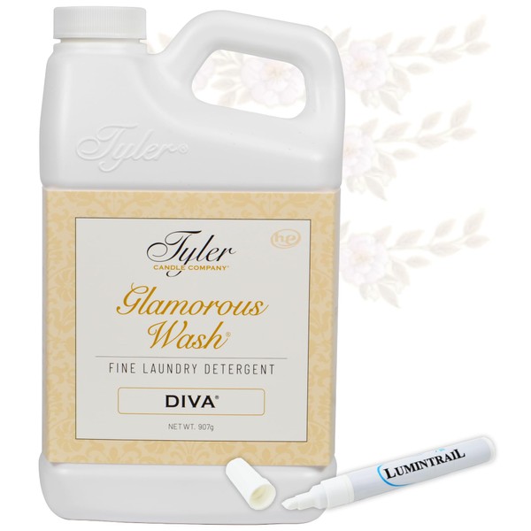 Lumintrail Tyler Glamorous Wash DIVA Fine Laundry Detergent with Stain