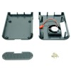 Paradisetronic.com Raspberry Pi 4 Model B Case with Fan Black