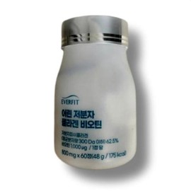 Everett Everfit Young Low Molecular Collagen Biotin 60 Tablets (1 pack) / 건강식품 에버핏 어린 저분자 콜라겐 비오틴 60정 1개