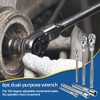 FOXCODE 6-Piece Flex Head Ratchet Set, Chrome Vanadium Steel, 1/4",