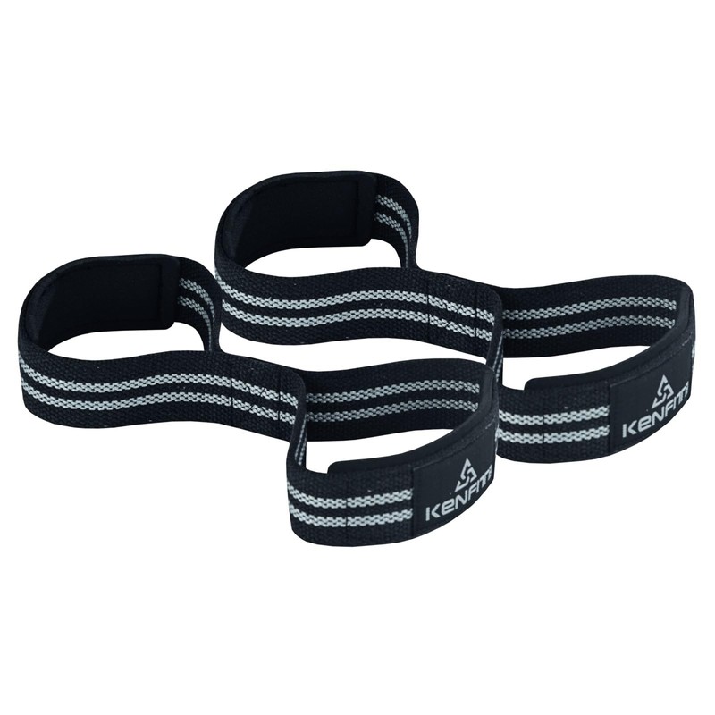 Figure 8 Lifting Straps Padded Wrist Support for Deadlifts weight