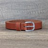 Ashford Ridge 25mm Full Grain Leather Belt, Tan