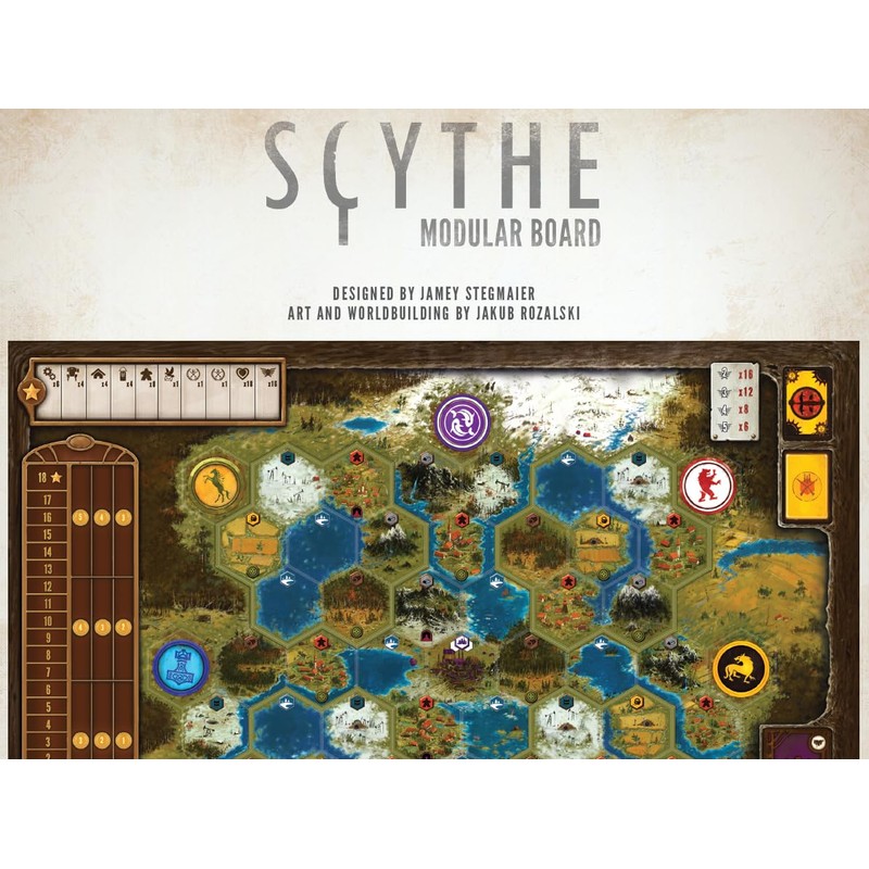 Stonemaier Games: Scythe Modular Board | Change The Map and