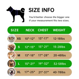 IVY&LANE No Pull Dog Harness for Medium Dogs, Dog Vest Harness with Leash, Safety Belt and Storage Strap, Fully Adjustable Harness, 360° Reflective Strip, Soft Handle (Green,M)