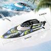 BEZGAR RC Boat, 2 Packs 12 inch Fast Speed RC