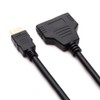 Lifepower HDMI Splitter Cable, 11.8 inches (30 cm) Length, 1080p