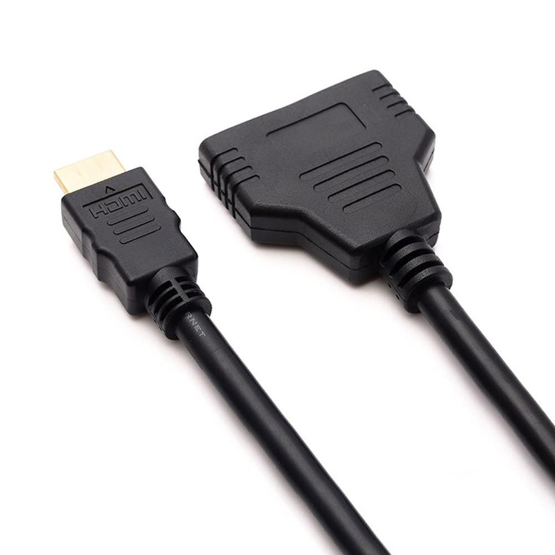 Lifepower HDMI Splitter Cable, 11.8 inches (30 cm) Length, 1080p