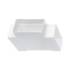 110x55mm T-Piece Duct Connector - Rectangular Flat PVC Ducting