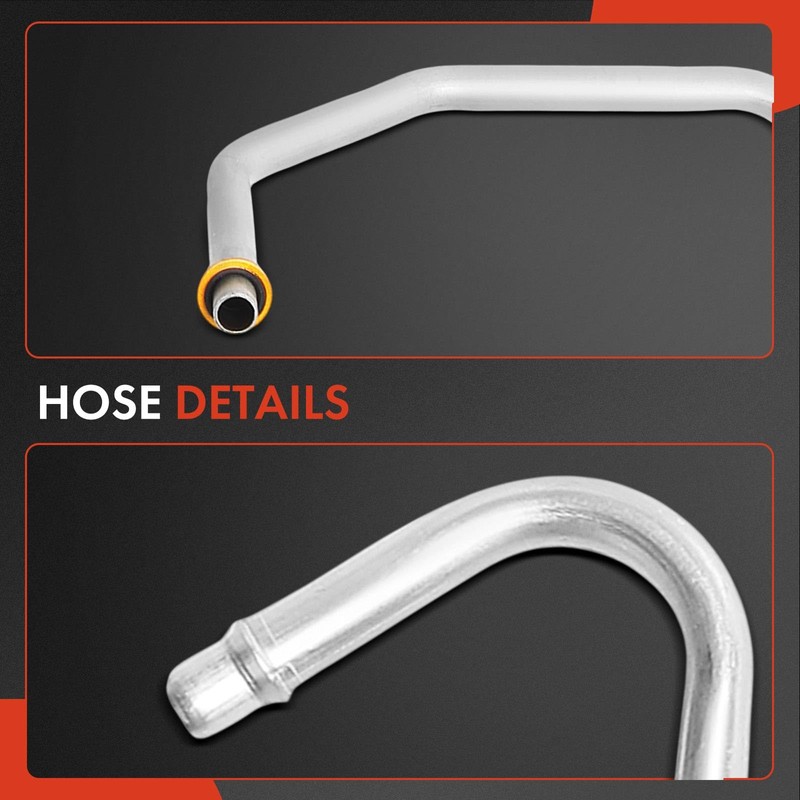 A-Premium Automatic Transmission Oil Cooler Line Hose Assembly Compatible with