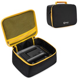 Gleegi Tire Inflator Bag Compatible with NOCO AIR10/AIR15/AIR20, Carrying Case Storage Holder Organizer for Portable Air Compressor Pump