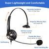 Callez RJ45 Telephone Headset with Microphone Noise Cancelling, Mono Quick