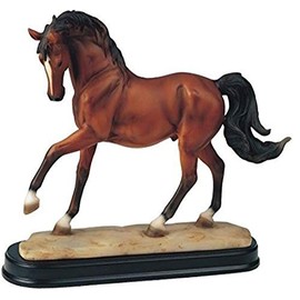 StealStreet SS-G-11433 Horses Collection Brown Horse Figurine