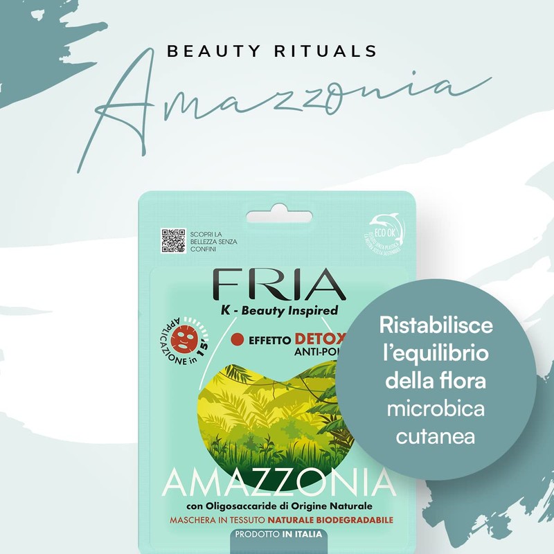 Fria Maschera Effetto Detox Azzonia Monofase