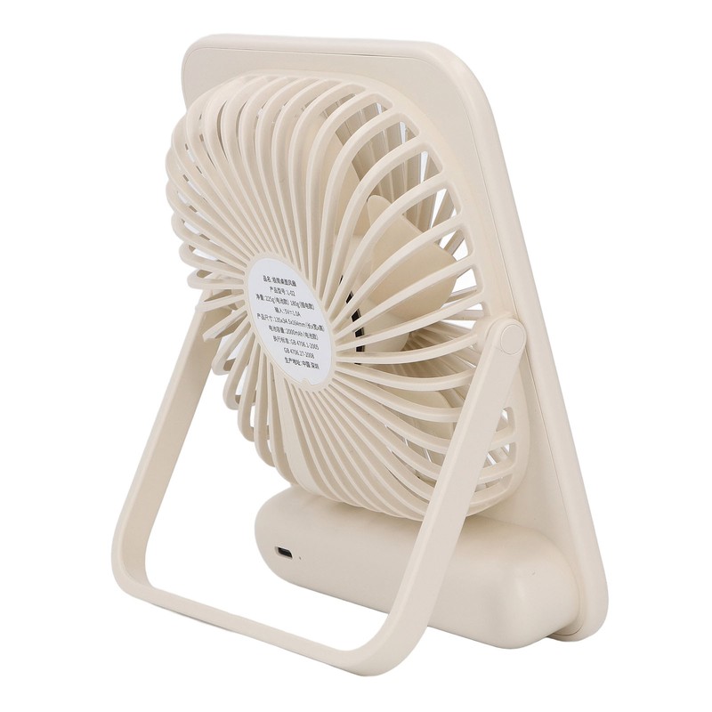 Desk Fan 3 Speed Adjustable Low Noise Powerful Portable Small