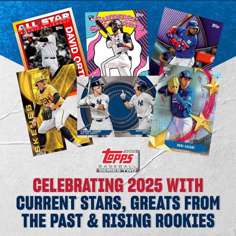 2025 Topps Baseball Series 2 - Factory Sealed - Value