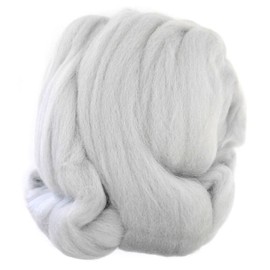 Hamanaka Yarn 100% Merino Wool Solid 1.8 oz (50 g) col.54 H440-000-54 White, Black, Brown
