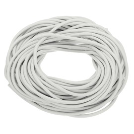 PATIKIL 49Ft Backer Rod 1/4 Inch EPDM Rubber Caulk Saver Concrete Expansion Joint Concrete Expansion Filler Weather Strip Seal for Gaps and Joints, White