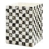 MACKENZIE-CHILDS Capiz Waste Bin, Decorative Bathroom and Bedroom Trash Can,