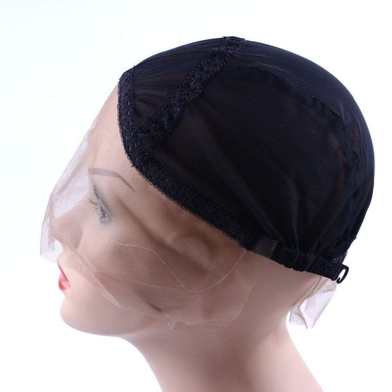 Lace Front Wig Cap for Making Wigs with Adjustable Strap