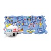 azimporter Puzzle Rail Airplane