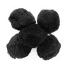 Essentials By Leisure Arts - Pompones negros de 3 pulgadas,