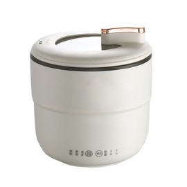 Portable Mini Rice Cooker 1.8L Small Electric Nonstick Rice Cooker With Overheat Protection Auto Power Off