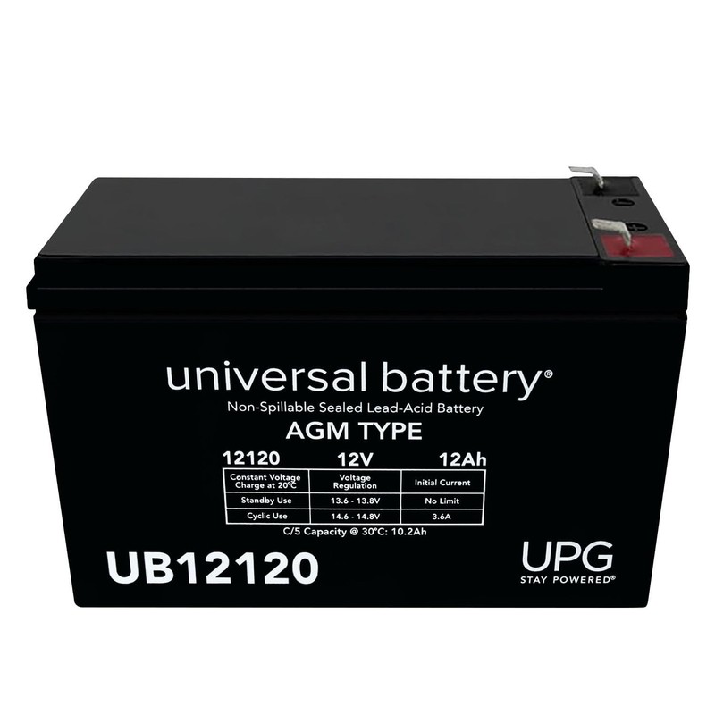 UNIVERSAL POWER UB12120 12V 12AMP BATTERY