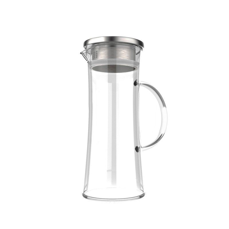 Classic Cuisine Glass Pitcher, 50 oz, Clear