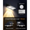 KEILAIMO Solar Fence Lights Outdoor, 12 Pack IP65 Waterproof Fence