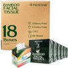 Palm Naki Bamboo Facial Tissue Box – 3-Ply Soft Tissues