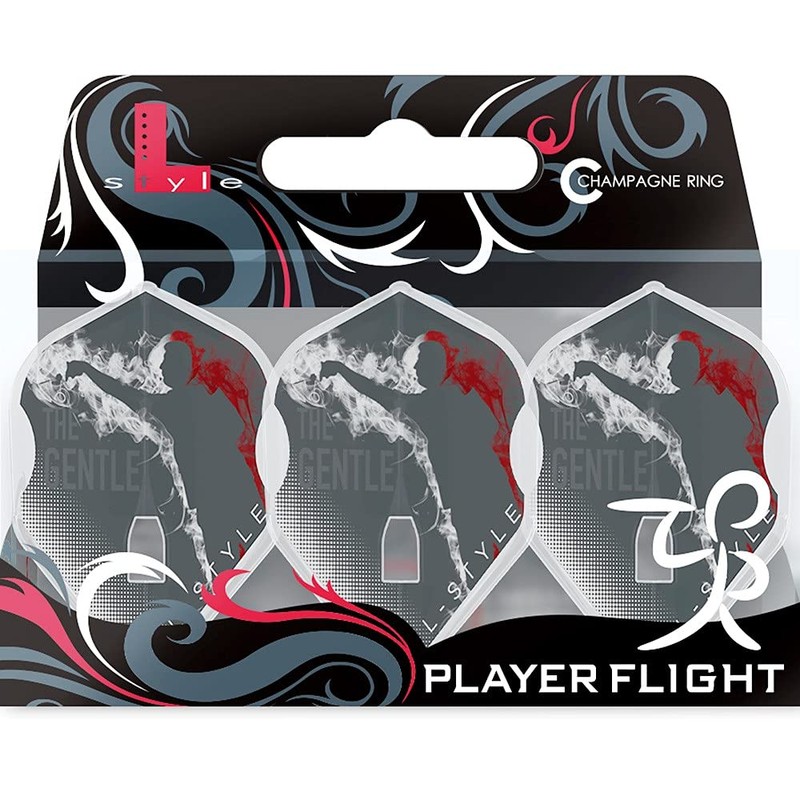 L-Style Champagne Flight Pro Scale Suljovic Dartflight Form Standard