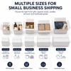 Yidomto 9x9x4 White Shipping Boxes, 25 Pack