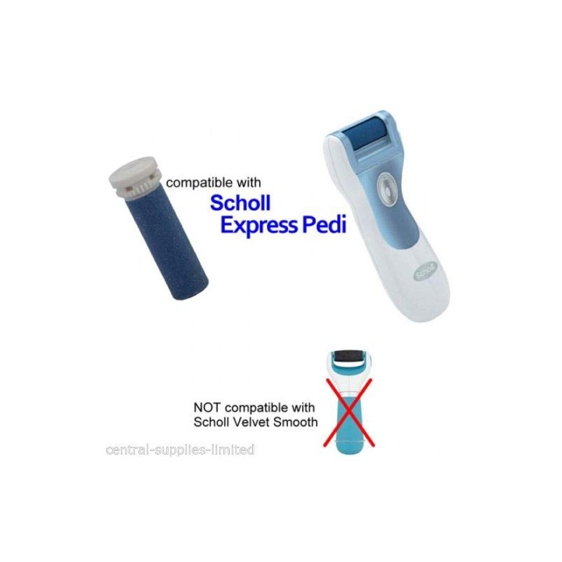 CSL Rollers Compatible with Scholl Express Pedi Extreme Coarse Replacement