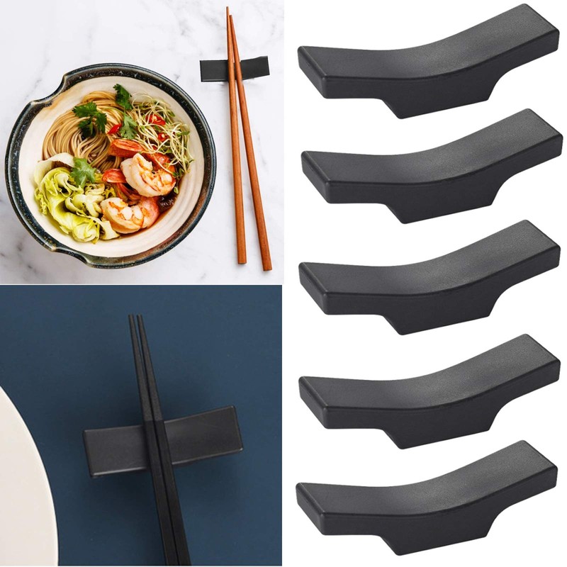 Pack of 10 Chopsticks Holders, Alloy Chopsticks Holder, Drop-Resistant Chopsticks