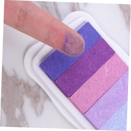 COHEALI 5 Colors Gradient Ink Pad Boys and Girls Ink Stamps Pad Quick Dry Easy to Clean for Fabric Wood Paper Scrapbooking DIY Art Crafts