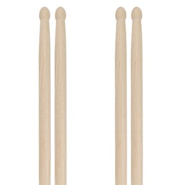 Windspeed 2 Pairs Drum Sticks, Classic Maple Wood Tip Drumsticks for Students and Adult (32cm)